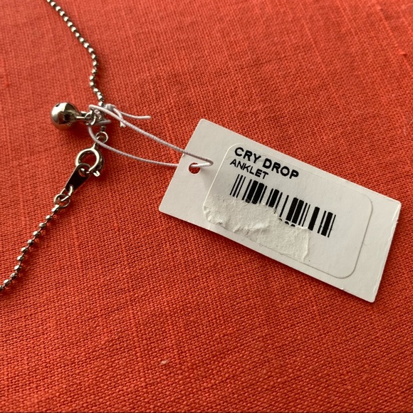 💖 LILY RAIN Heart Rhinestone Anklet 💖 - Picture 4 of 4